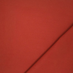 Terracotta Sanforized Cotton - Pablo - Maison Klem