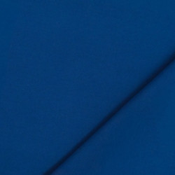 Royal blue sanforized cotton - Pablo - Maison Klem