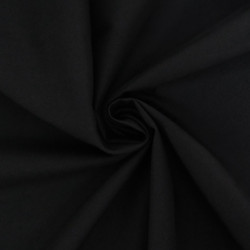 Coton Sanforisé Noir - Pablo - Maison Klem