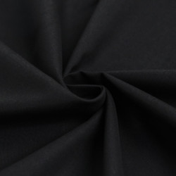 Coton Sanforisé Noir - Pablo - Maison Klem