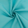 Turquoise sanforized cotton - Pablo - Maison Klem