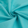 Turquoise sanforized cotton - Pablo - Maison Klem