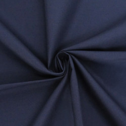 Algodón sanforizado azul marino - Pablo - Maison Klem
