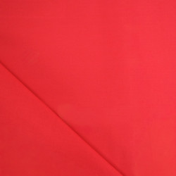 Toile de Coton Sanforisée Rouge  - Maison Klem