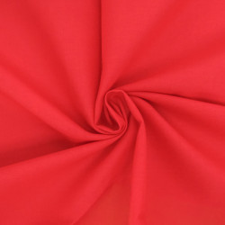 Sanforized Red Cotton - Pablo - Maison Klem