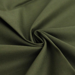 Khaki sanforized cotton - Pablo - Maison Klem