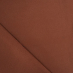Cotone sanforizzato color cioccolato - Pablo - Maison Klem