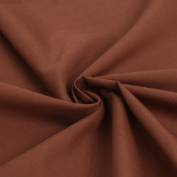 Sanforized Chocolate-Brown Cotton - Pablo - Maison Klem
