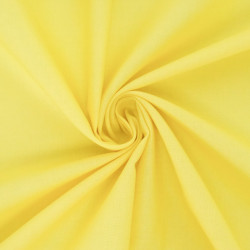 Coton Sanforisé Jaune - Pablo - Maison Klem