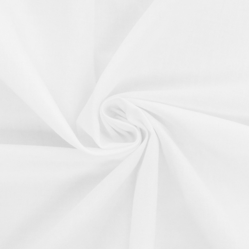 Coton Sanforisé Blanc - Pablo - Maison Klem
