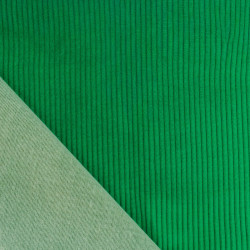 Velours Côtelé Ameublement Belém Basilic - Maison Klem