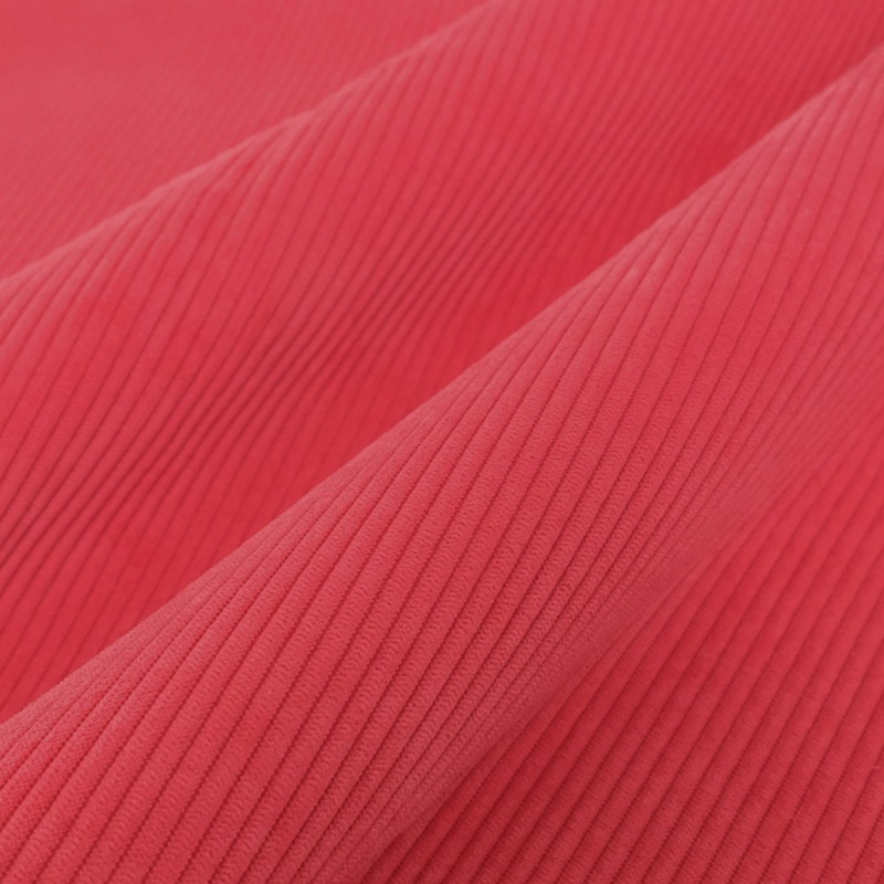 Velours Côtelé Ameublement Belém Pamplemousse - Maison Klem