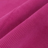 Velours Côtelé Ameublement Belém Fuchsia - Maison Klem