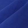 Velours Côtelé Ameublement Belém Bleu Electrique - Maison Klem
