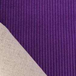 Belém Purple Ribbed Velvet Upholstery