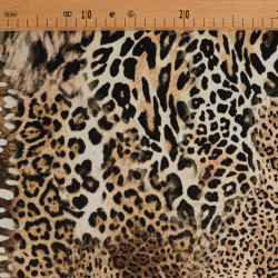 Velours Ras Savane Guépard  - Maison Klem