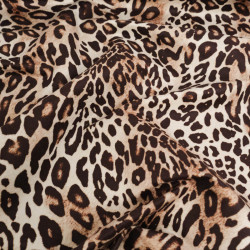 Kurzflor-Samt „Savane Léopard“ – Maison Klem