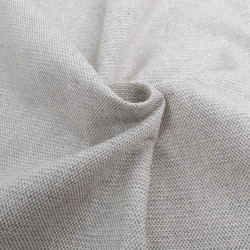Effet Lin Lurex gris argent - Maison Klem