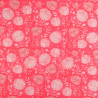 Popelín de algodón de inspiración india «Légende Rose» - Maison Klem