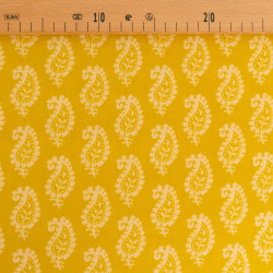 Katoenpopeline met Indiase inspiratie Terre du Soleil - Maison Klem