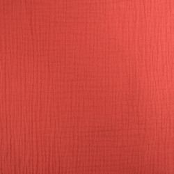 Double Gaze Uni Terracotta Mia Oeko-tex