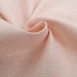 Effet Lin Lurex Rose Or - Maison Klem