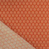 Katoenpopeline met Indiase inspiratie, kleur Terra - Maison Klem