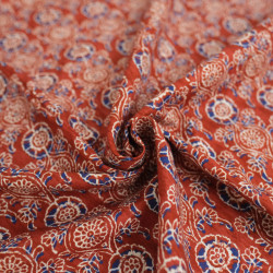 Katoenen popeline met Indiase inspiratie, Tradition Terra - Maison Klem