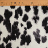 Black Cowhide Shag Velvet - Maison Klem