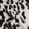 Terciopelo liso Savane Vaca Negro - Maison Klem