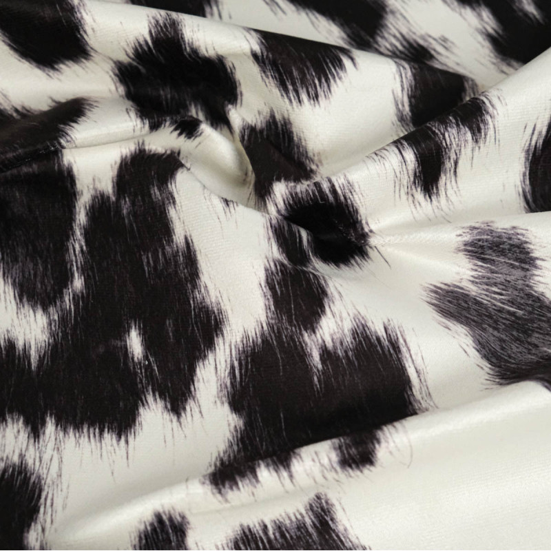 Kurzer Samt „Savane“ in Schwarz – Maison Klem