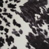 Black Cowhide Shag Velvet - Maison Klem