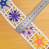 Häkelborte mit Blumen, 50 mm – Maison Klem