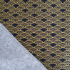Sensu Marine Gold Lurex-Printed Cotton - Maison Klem