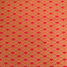 Sensu Red Gold Lurex-Printed Cotton - Maison Klem