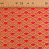 Sensu Red Gold Lurex-Printed Cotton - Maison Klem