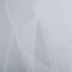 White mosquito net