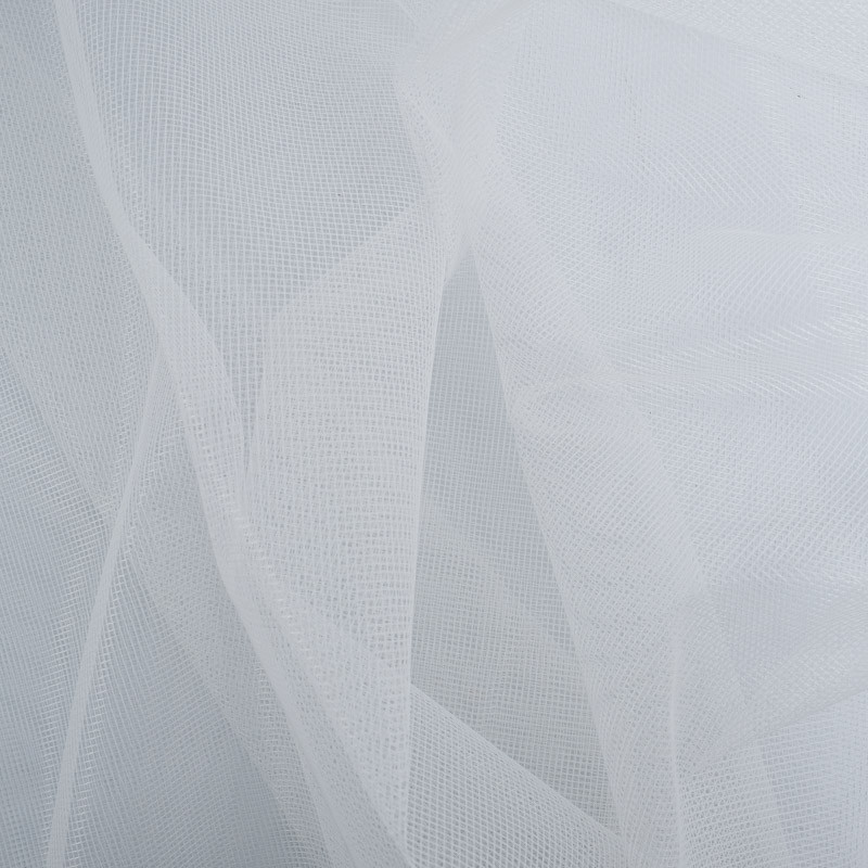 White mosquito net