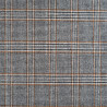 Black, Ecru, and Camel Tartan Fabric - Maison Klem