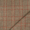 Terracotta Brown Tartan Fabric - Maison Klem
