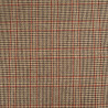 Tessuto tartan marrone terracotta - Maison Klem