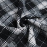 Tartan-Stoff mit schwarz-weißen Karos – Maison Klem