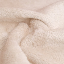 Terracotta Sherpa-Backed Ribbed Velvet - Maison Klem