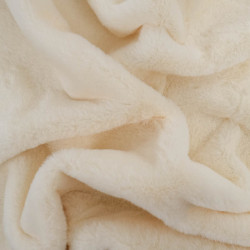 Fausse Fourrure Lapinou Ecru - Maison Klem