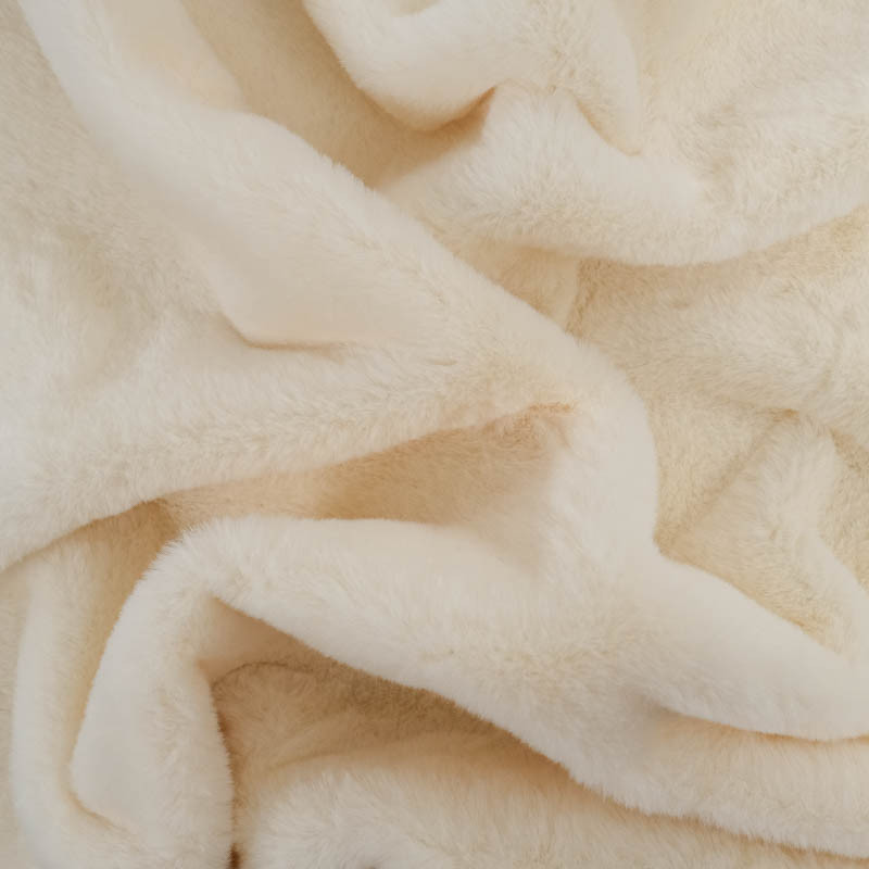 Fausse Fourrure Lapinou Ecru - Maison Klem