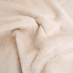 White Sherpa-Backed Ribbed Velvet - Maison Klem