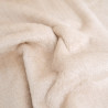 Weißer Sherpa-Samt mit geripptem Rückseite – Maison Klem