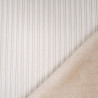 White Sherpa-Backed Ribbed Velvet - Maison Klem