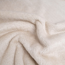 Geribbeld fluweel met sherpa-voering, jeansblauw - Maison Klem