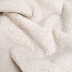 Gerippter Samt mit Sherpa-Futter, Anthrazit – Maison Klem